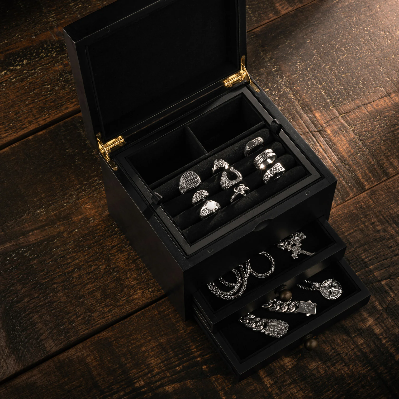 Locker Jewelry Box x Black - Image 10
