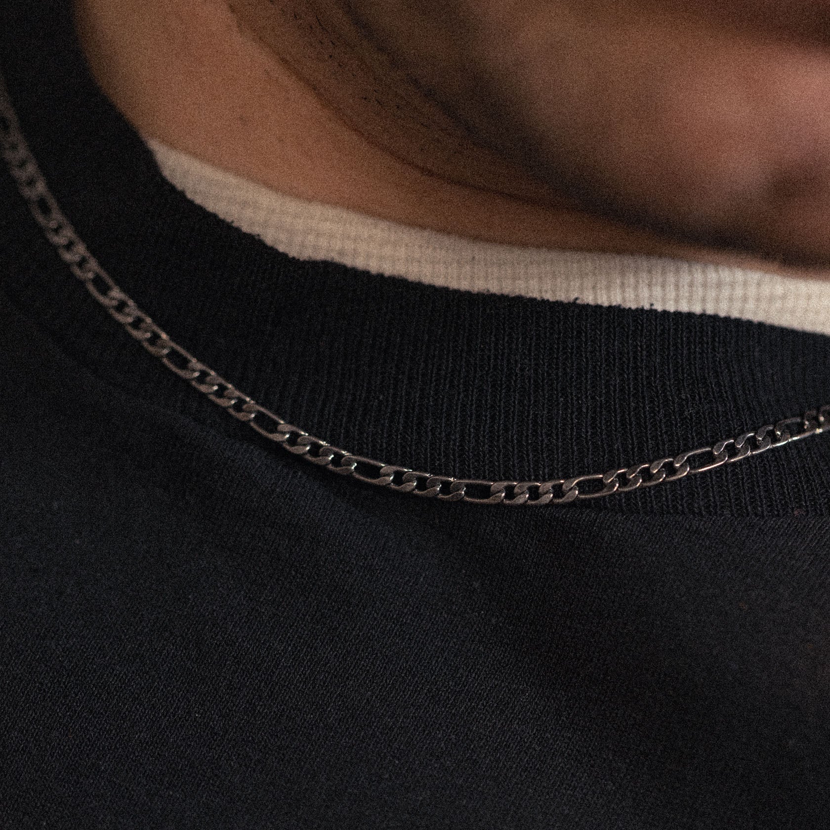 Figaro Chain x 3mm x Antiqued - Image 6