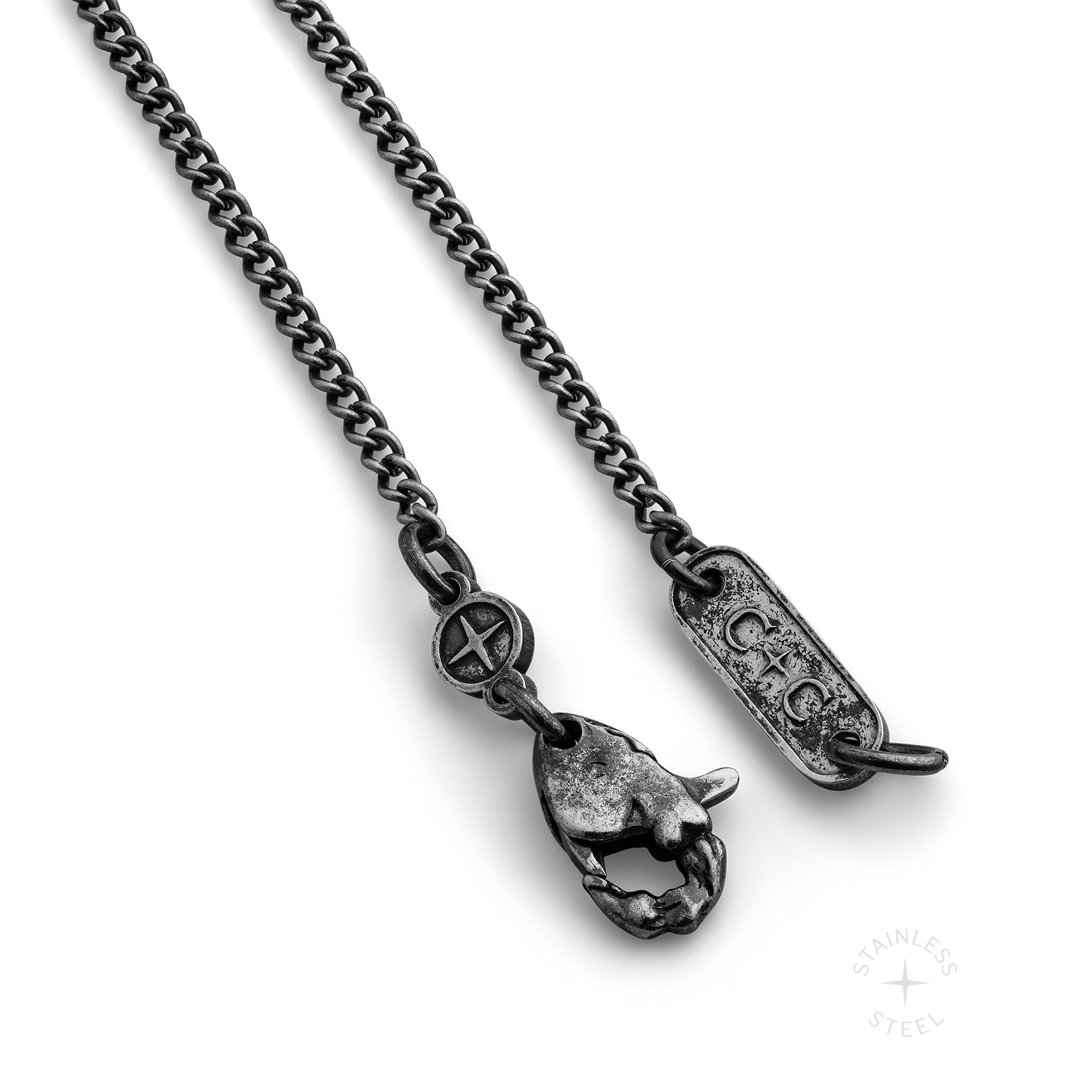 Curb Chain x 2.5mm x Antiqued - Image 4