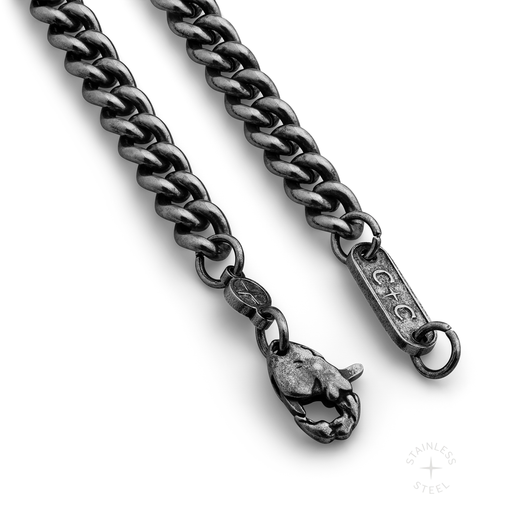 Curb Chain x 6mm x Antiqued - Image 4